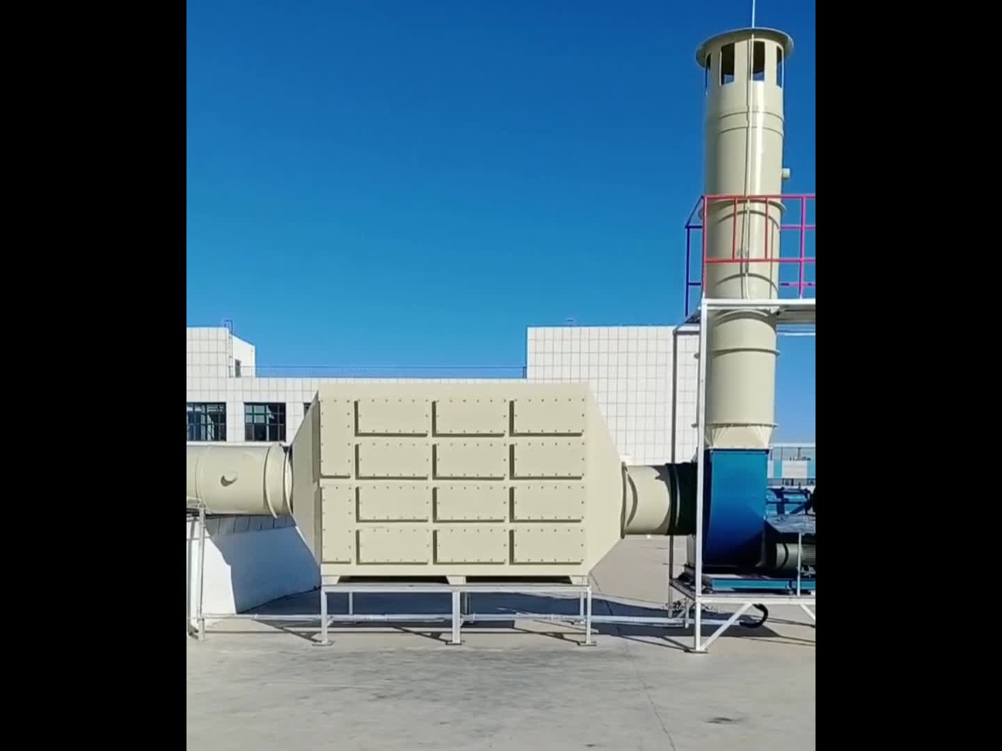 活性炭吸附箱工业废气治理设备