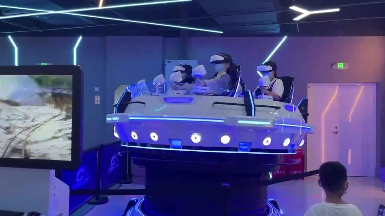 VR星际飞碟沉浸式360旋转动感飞碟