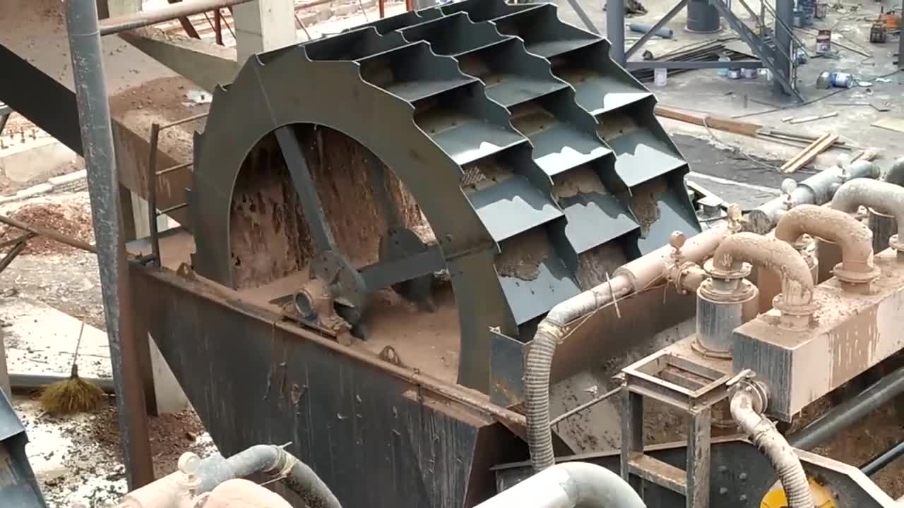 洗沙机轮斗式洗砂设备洗砂机厂家