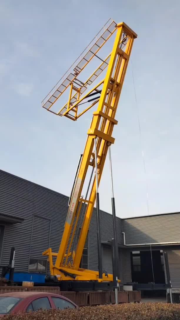 31米高空压瓦机屋面上瓦机