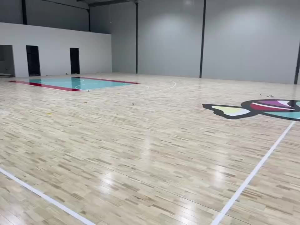 实木运动木地板篮球馆运动木地板生产厂家