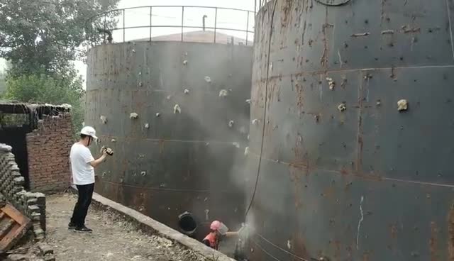 水切割拆除化工厂储罐