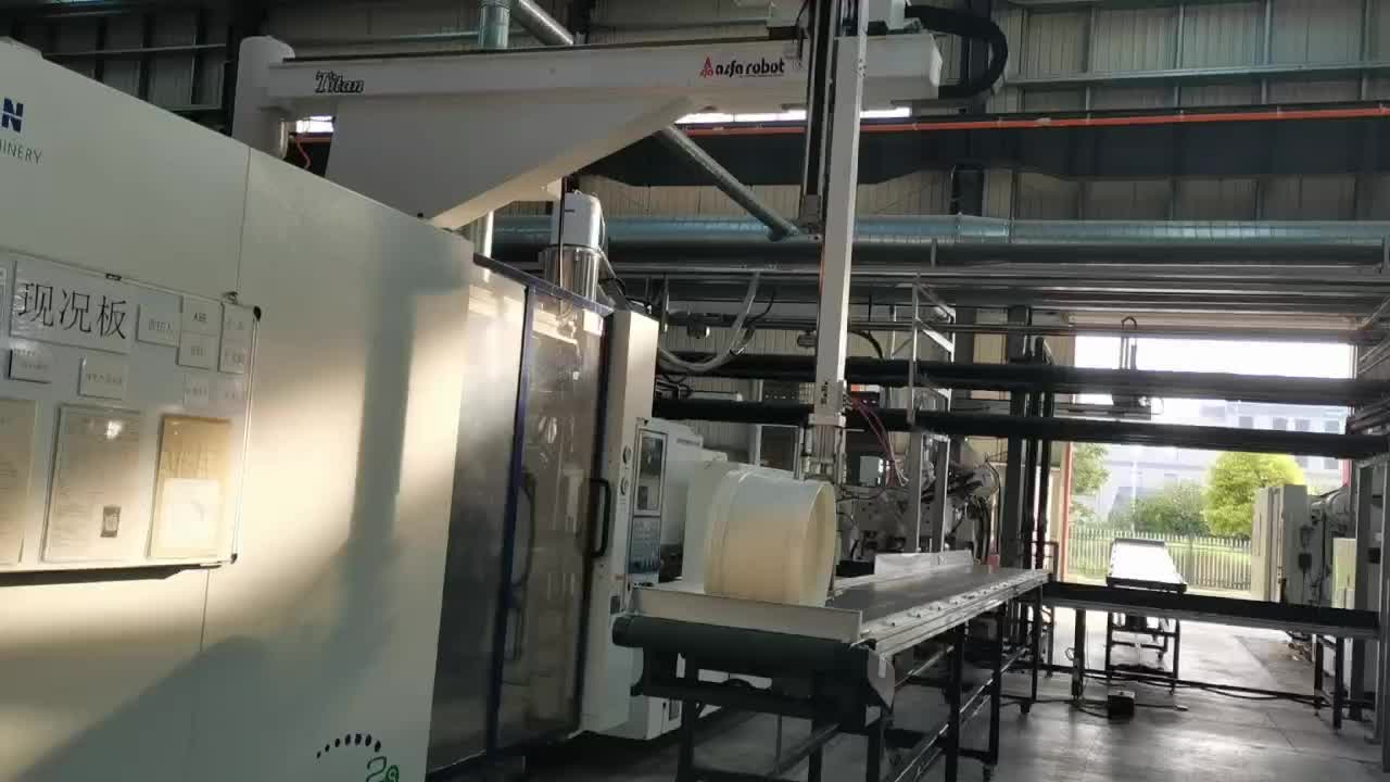 江苏安达环保注塑机生产视频