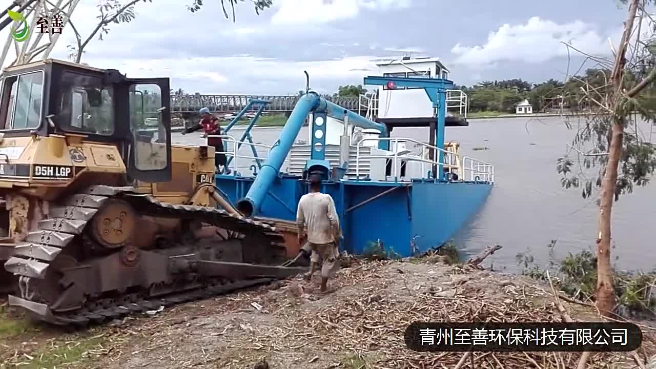 挖泥船大型全液压挖泥船多功能挖泥船