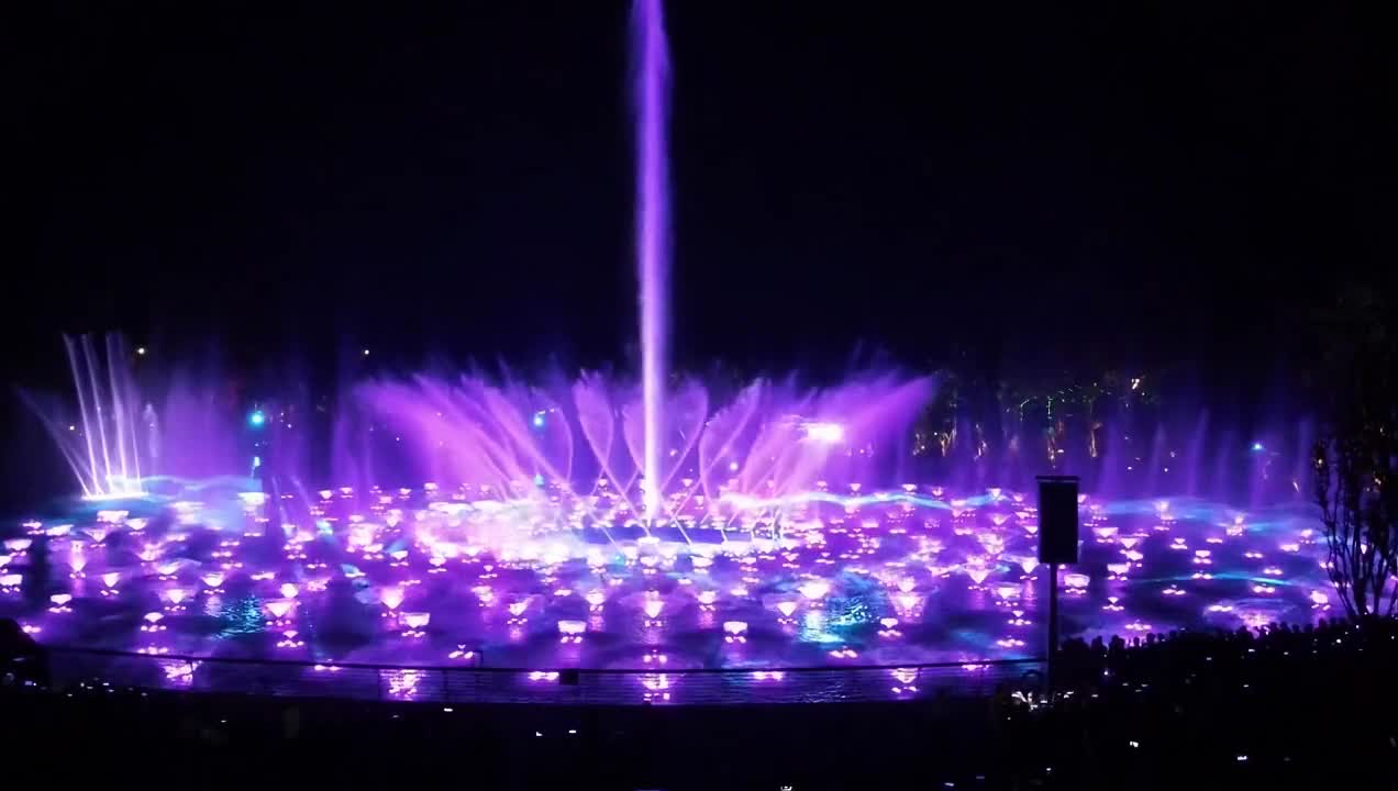 博驰环境的音乐喷泉视频