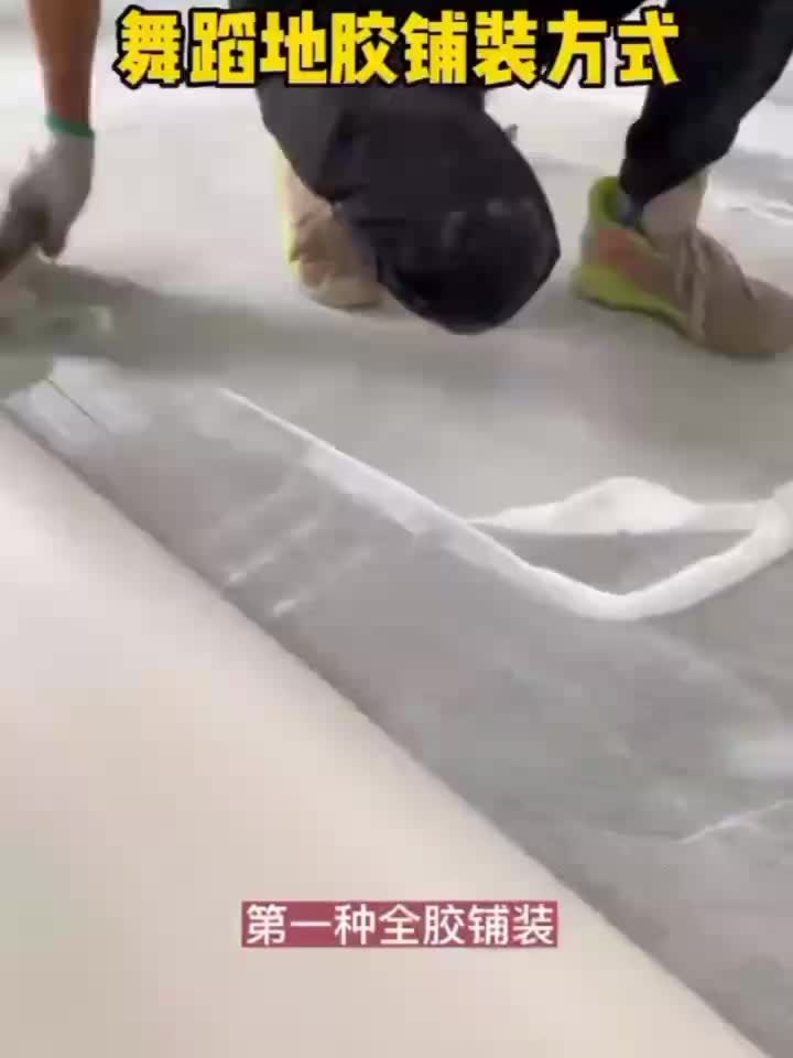 小丑舞蹈教室弹性PVC塑胶地板地胶