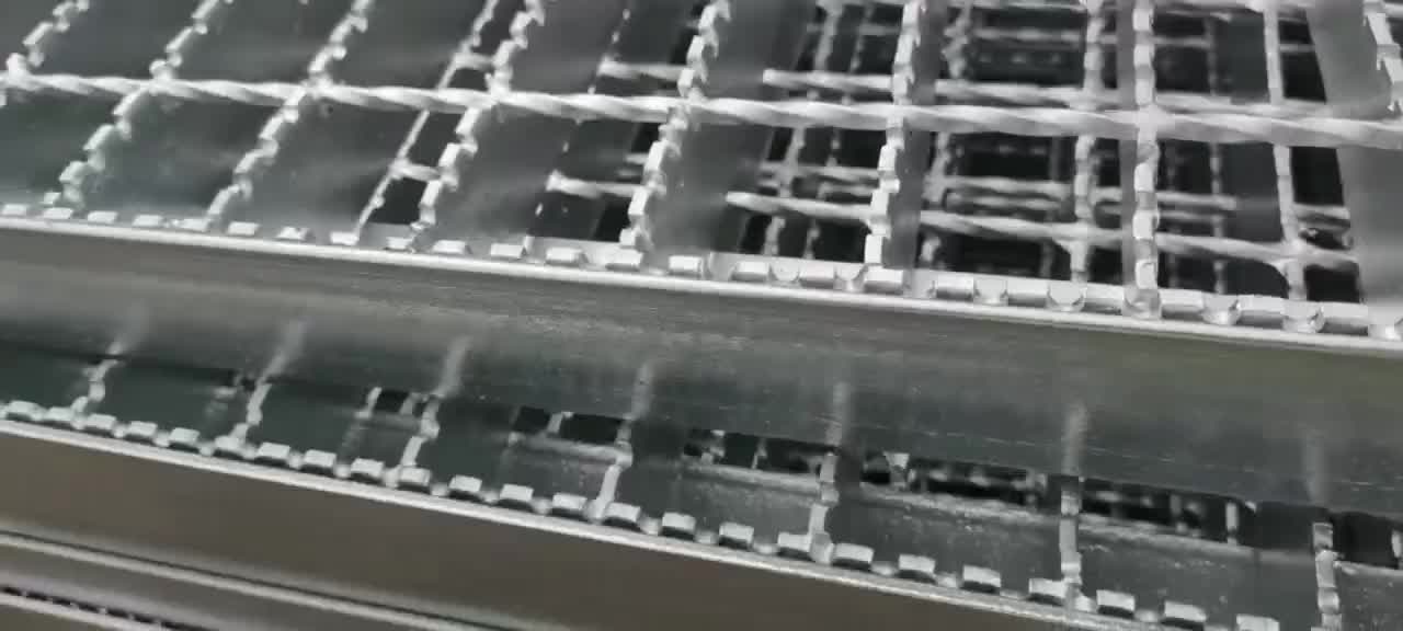 格栅板排水沟钢格板齿形钢格栅镀锌钢格栅板