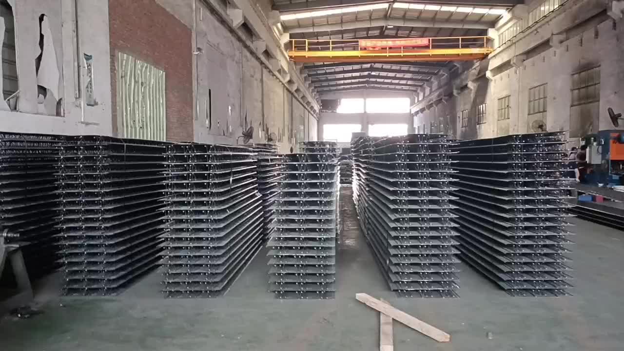 钢筋桁架楼承板生产过程广东厂家直销