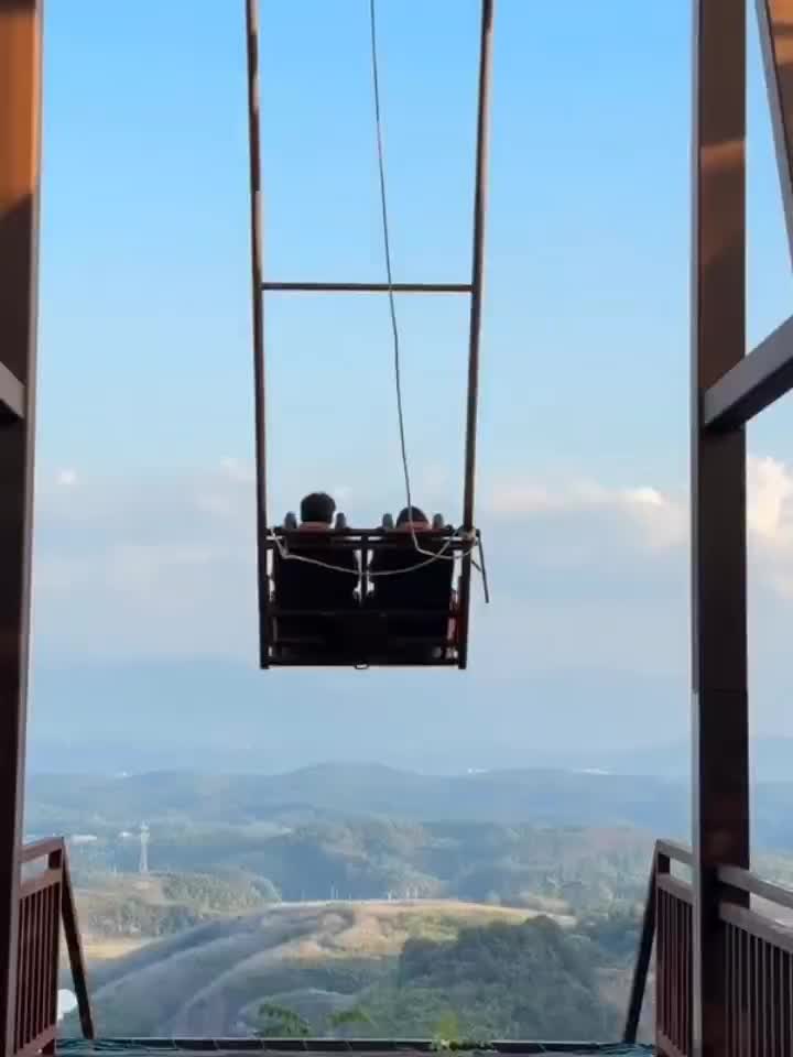 景区悬崖秋千网红秋千高空秋千