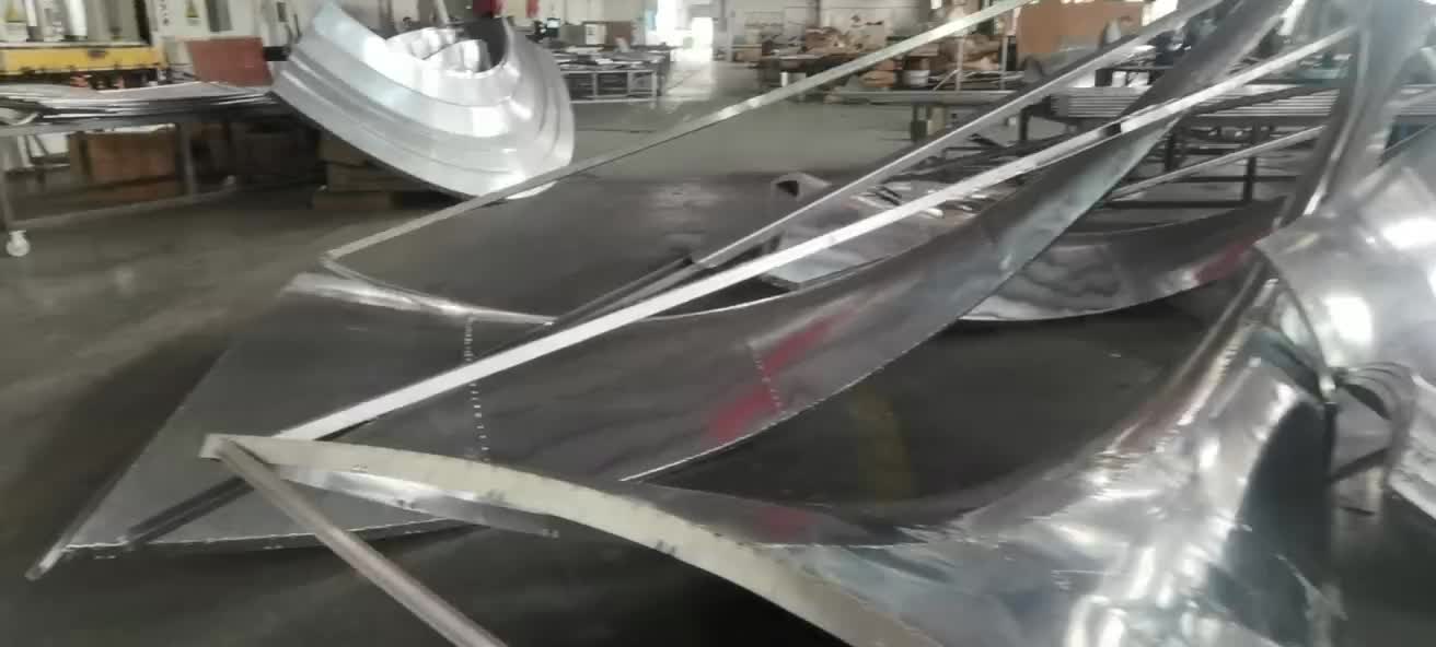 佛山定制加工双曲面铝单板材料加工厂