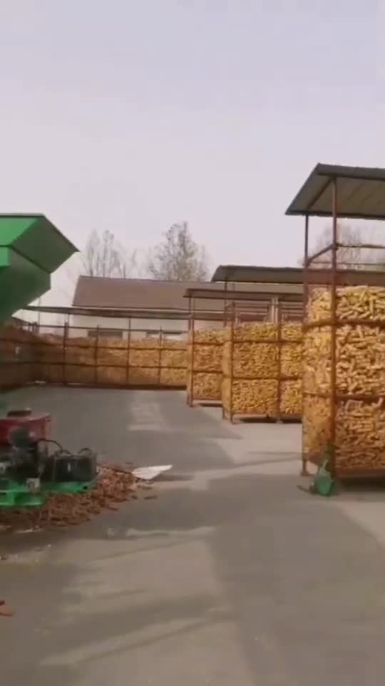玉米脱粒机视频