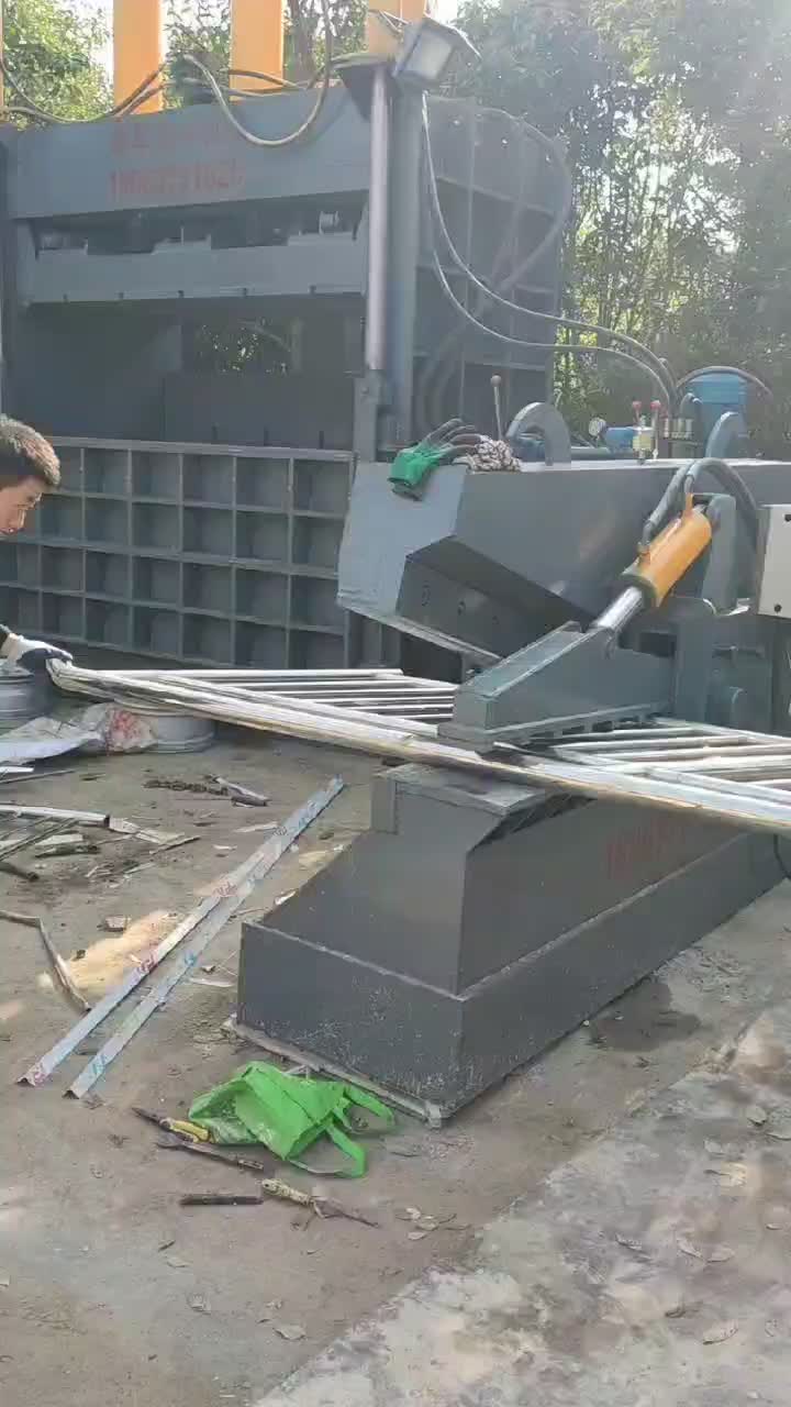 自动液压剪切机钢筋钢板钢管剪断机鳄鱼剪