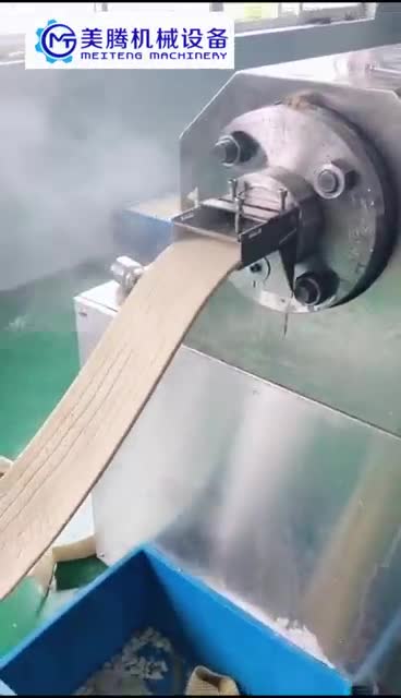双螺杆膨化工艺酱油饼生产线