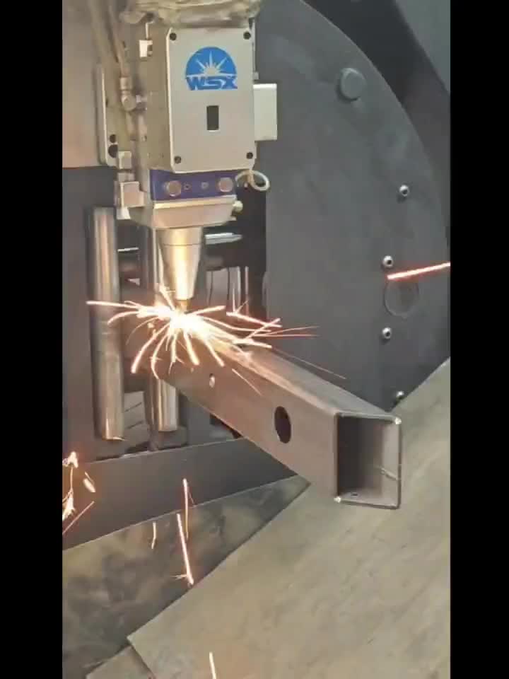 金属铁管激光切割机架激光切割加工厂家