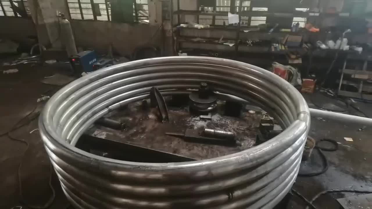 不锈钢盘管锅炉盘管散热螺旋盘管
