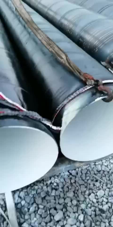 螺旋钢管生产及装车视频