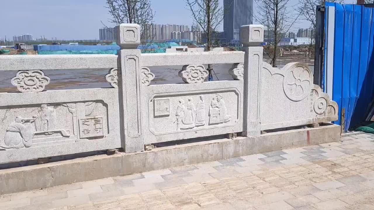 花岗岩桥栏杆-邯郸市丛台区石栏杆制作安装