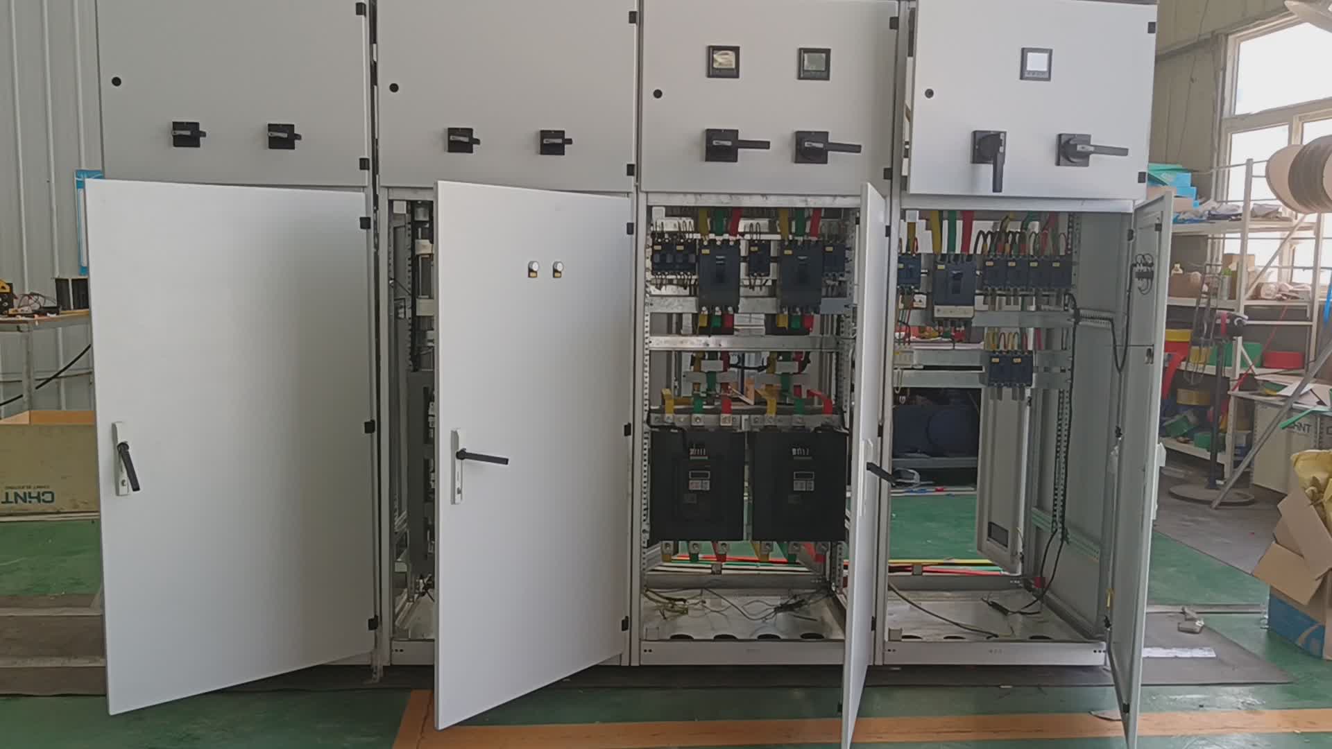 变频控制柜成套自动化控制PLC变频系统