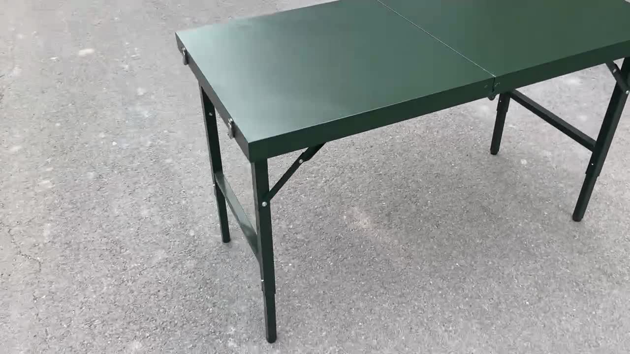 钢制野战作业桌野战作业桌折叠桌折叠作业桌
