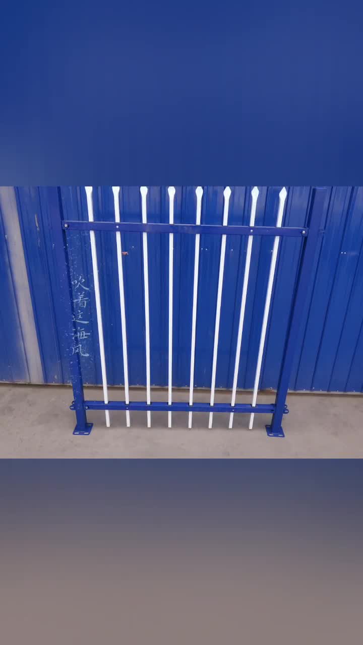 锌钢护栏效果剪影视频