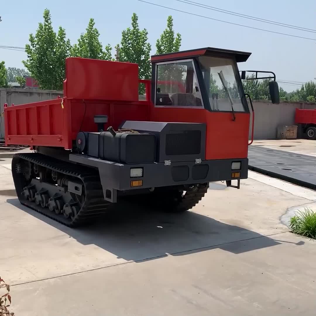 山地爬山虎履帶運輸車農(nóng)田果園搬運履帶車