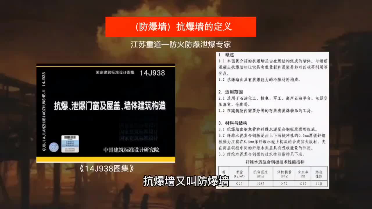 一分鐘告訴你什么是抗爆墻？