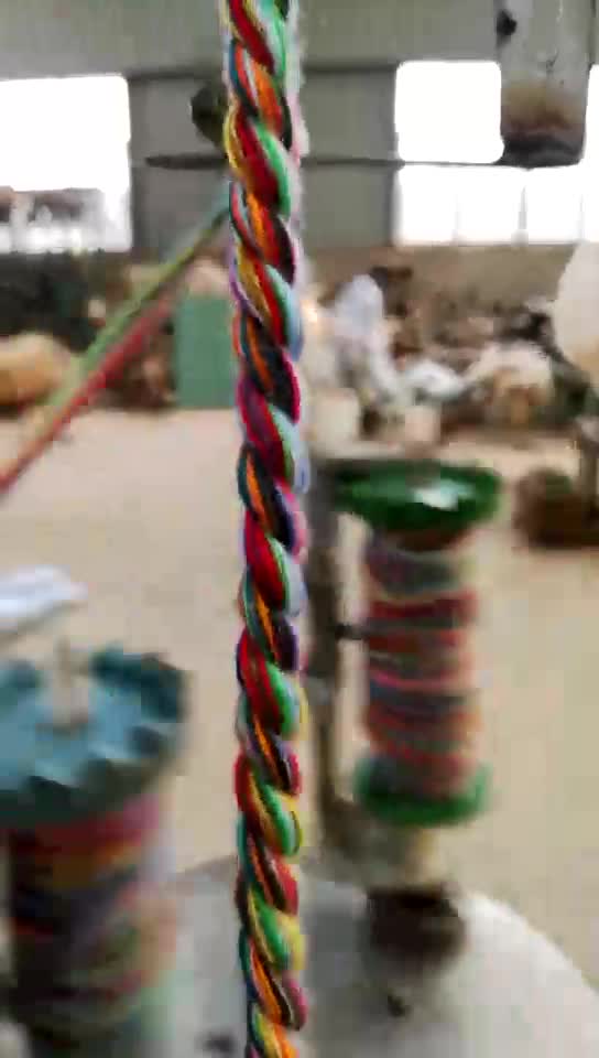 纤维丝、布条扭绳机