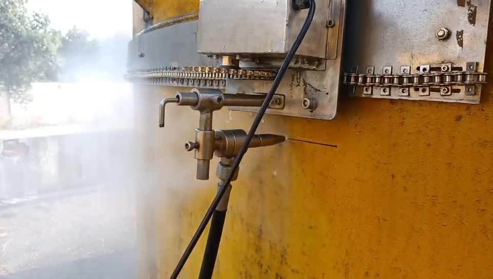 水切割机自动切割油罐