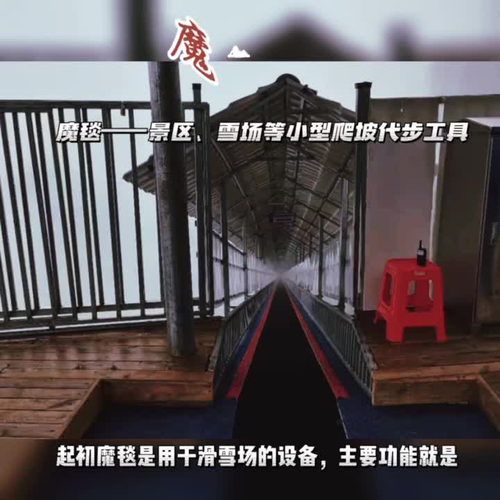 魔毯——景区、雪场等小型爬坡代步工具