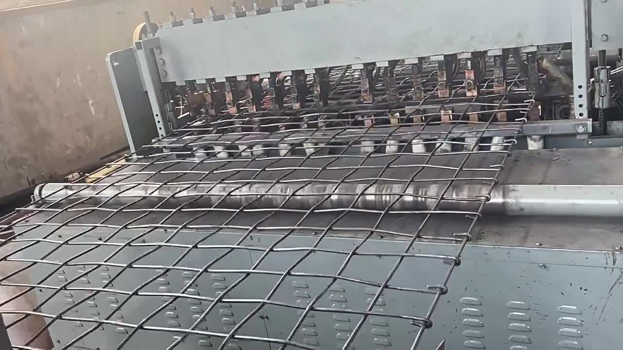 矿用钢筋编织网片无痕钢筋编织焊接网