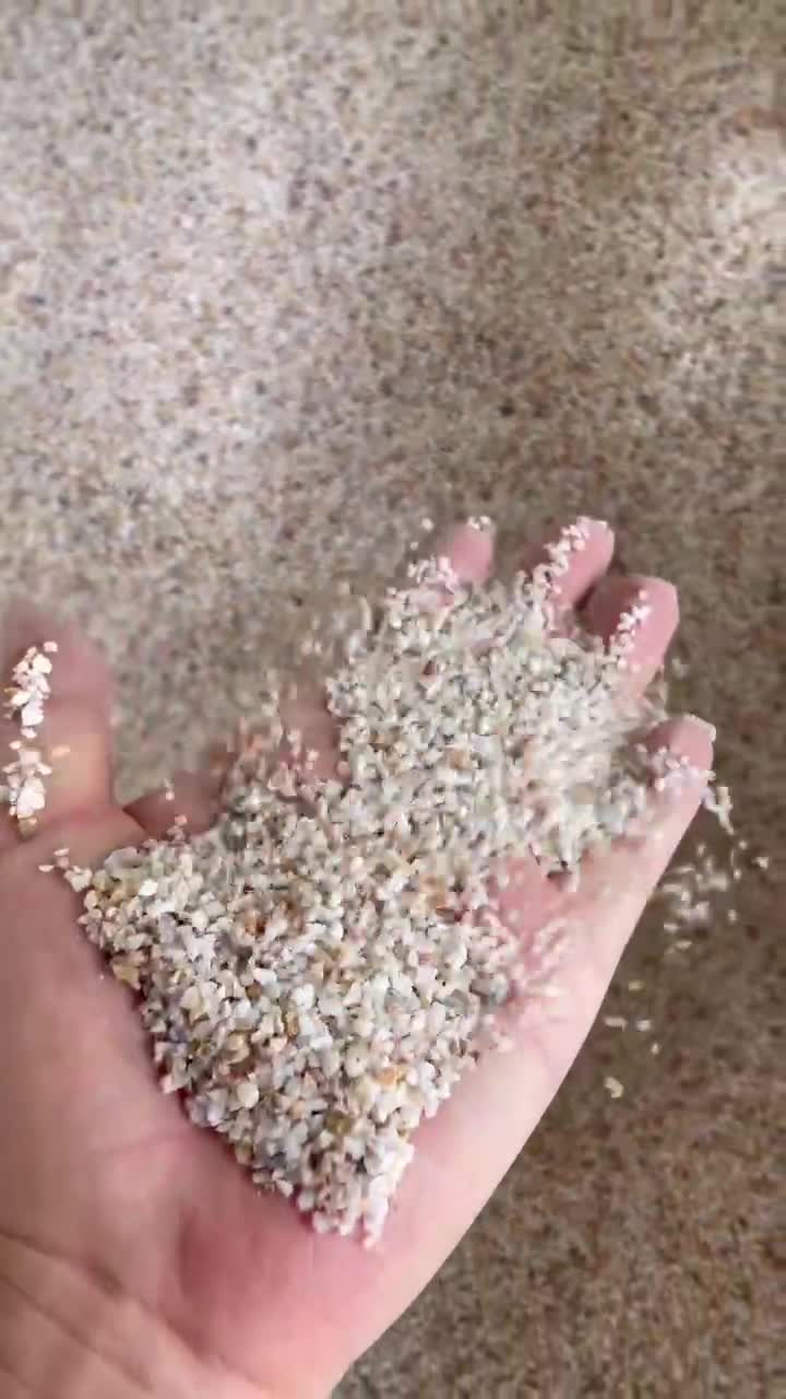 水处理石英砂滤料展示