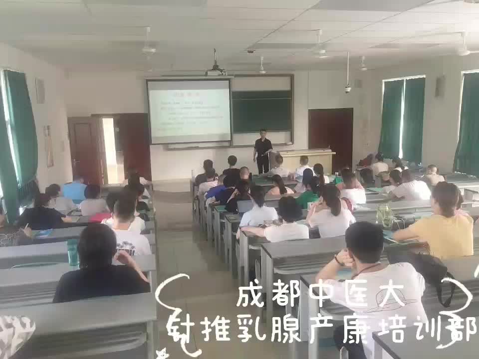 中医大针推产康培训课堂