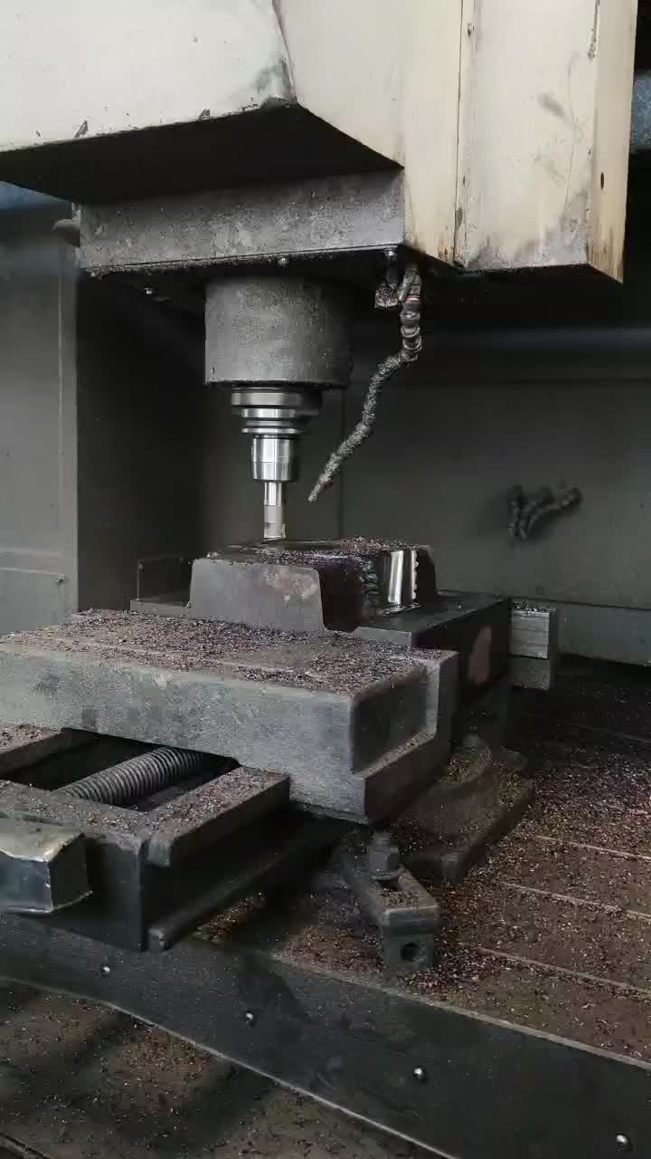 模具钢堆焊后铣削-HRC55干切
