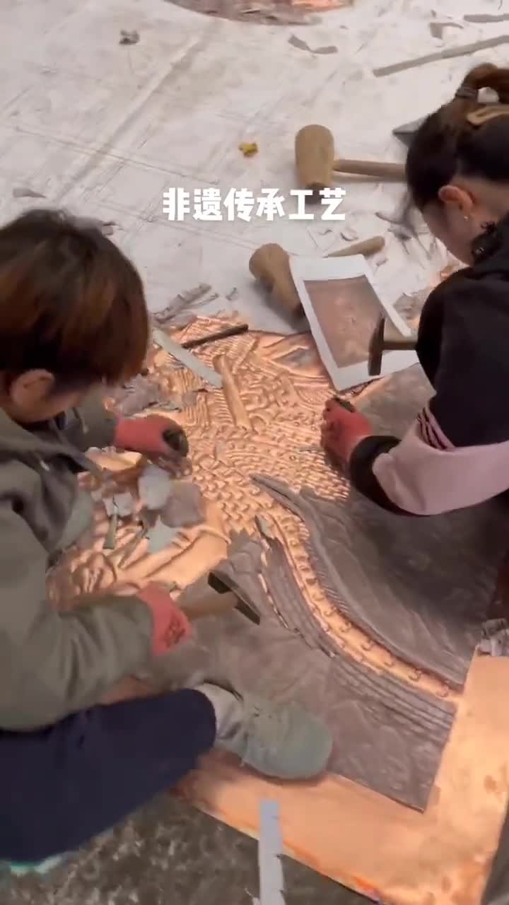北京铜浮雕长家紫铜浮雕定做黄铜浮雕