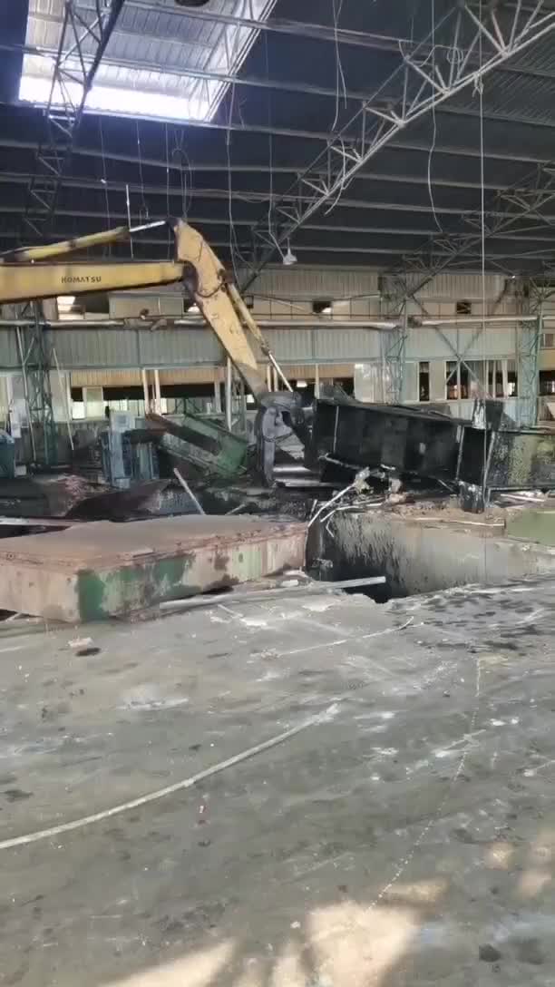 工厂倒闭整厂报废旧设备拆除回收