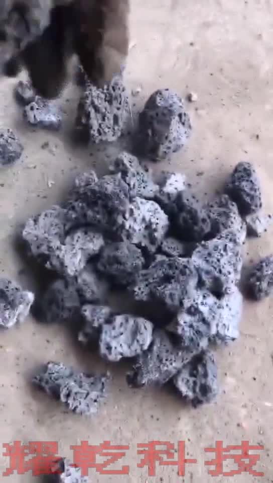 煤矸石粉碎机视频双级无筛底破碎机