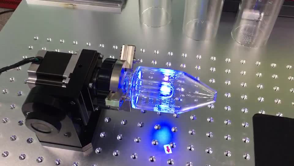 紫外激光打标机打香水玻璃清晰美观