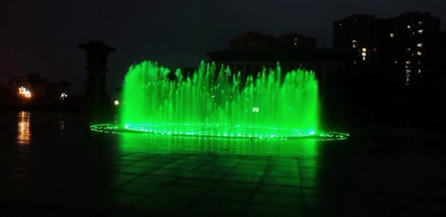 广场音乐喷泉