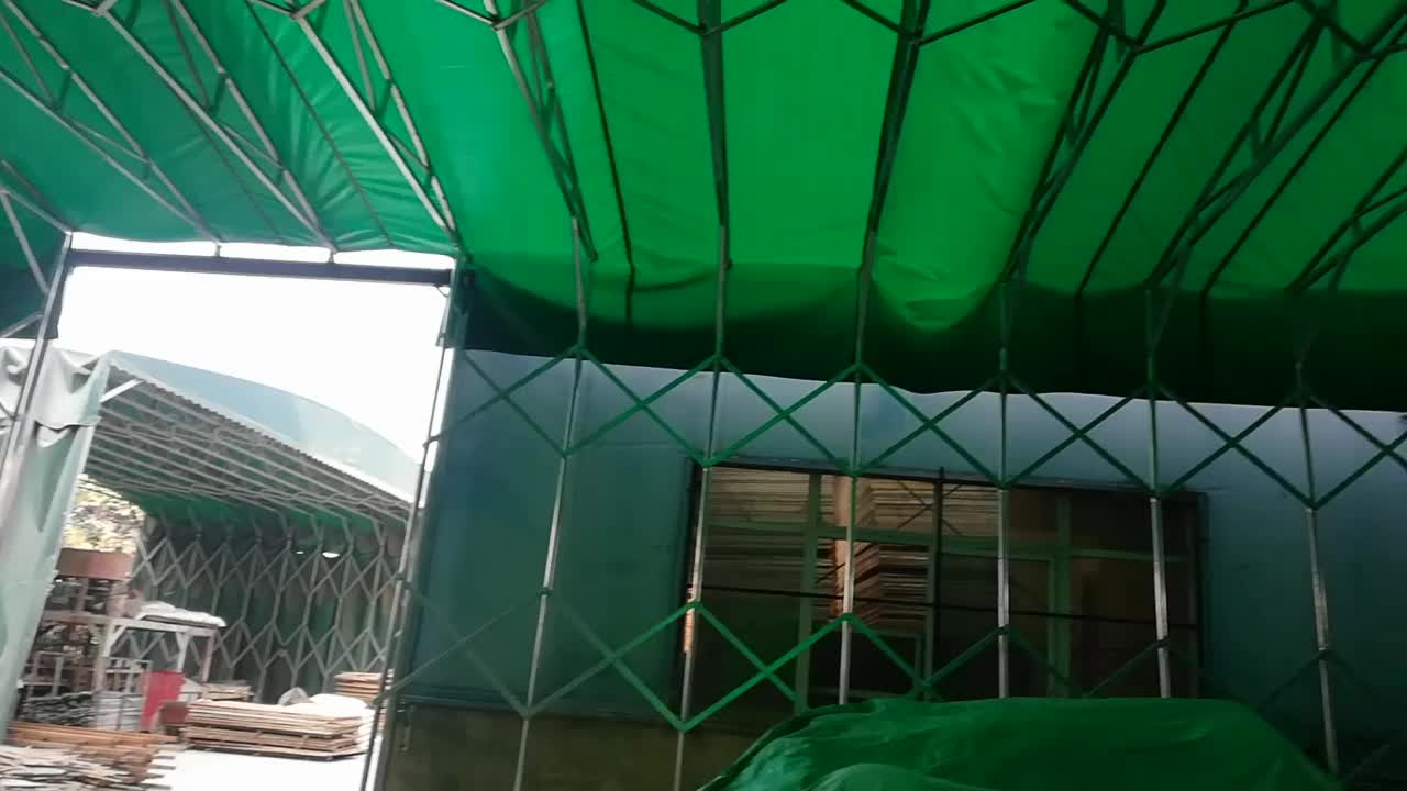 大型活动雨棚仓库帐篷户外防雨大型电动推拉