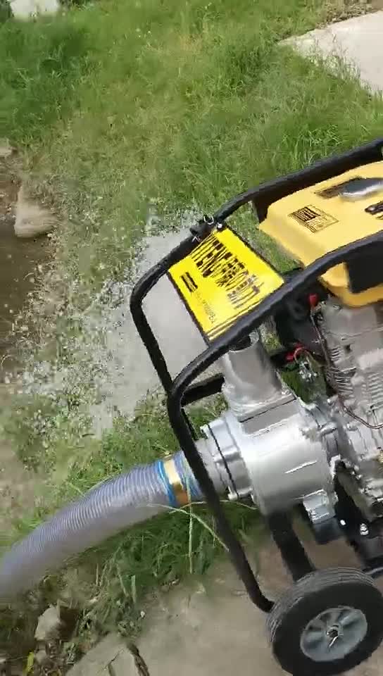 伊藤移动式防汛柴油自吸泵使用操作