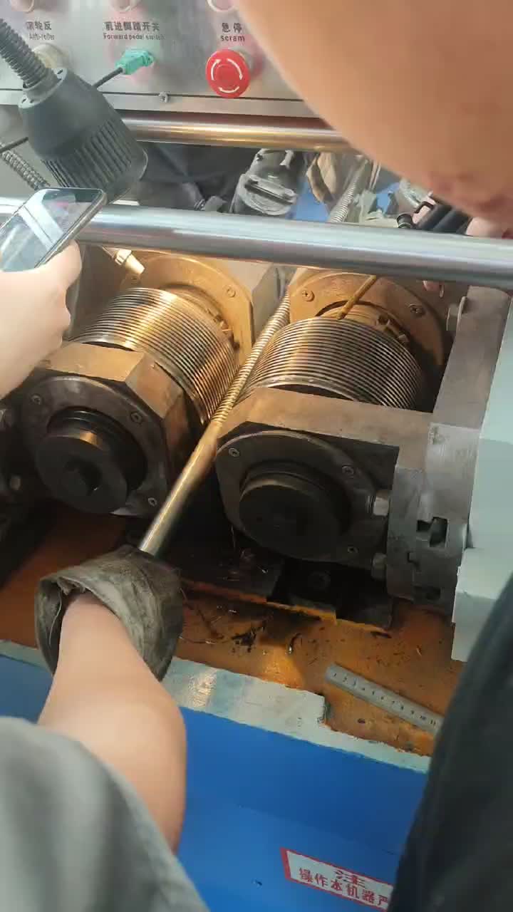  Bar thread rolling machine