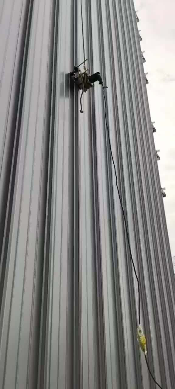 浙江臻誉铝镁锰板墙面板安装