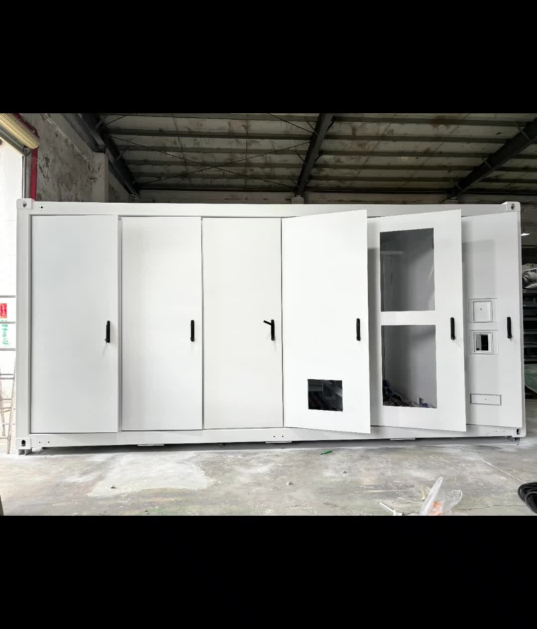 金属焊接结构储能集装箱视频