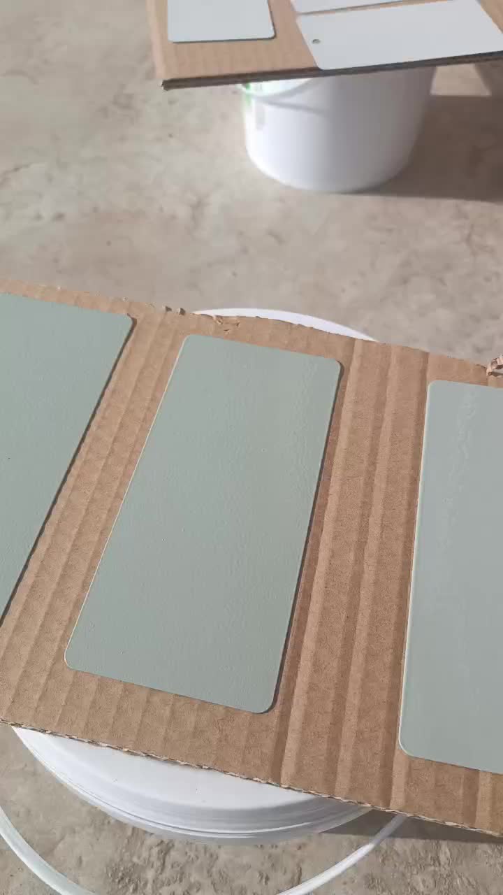 聚氨酯面漆 环氧专用底漆样板
