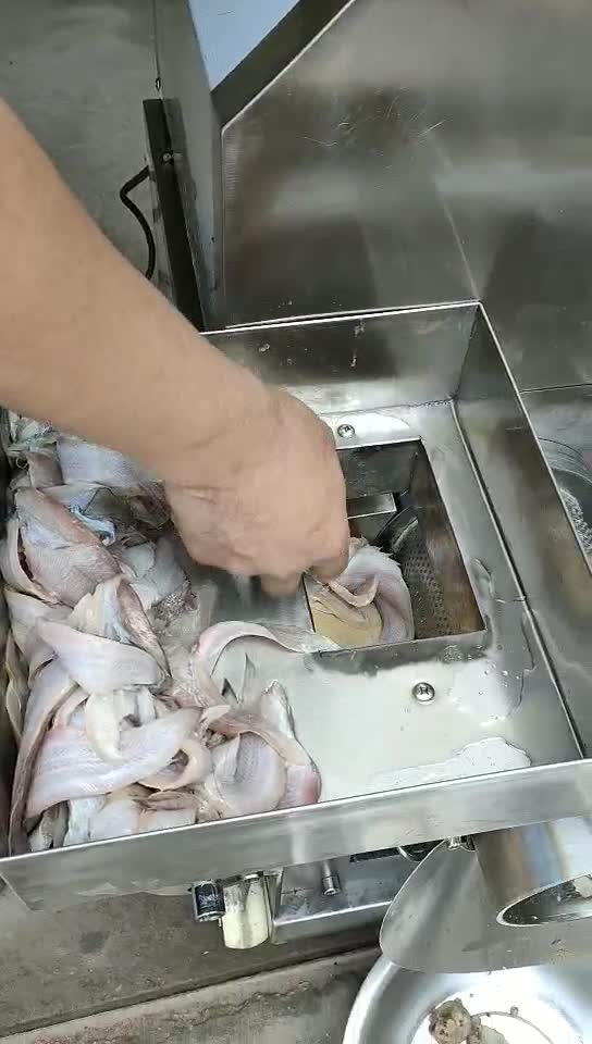 鱼肉采肉机小型鱼肉采肉机去刺去皮