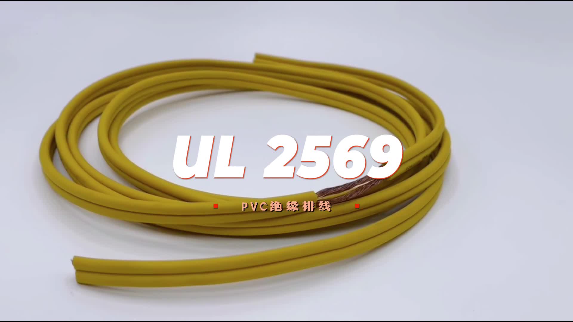 UL2569美标UL认证PVC绝缘排线A