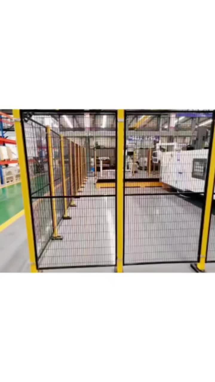 成都厂家直销机器人车间隔离网工厂车间围栏